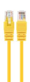 GEMBIRD PP12-5M/Y patch cord RJ45 cat.5e UTP 5m yellow PP12-5M/Y small