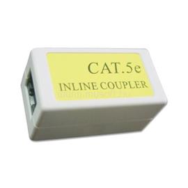 GEMBIRD RJ45 CAT5e UTP F/F toldó fehér NCA-LC5E-001 small