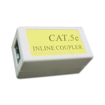 GEMBIRD RJ45 CAT5e UTP F/F toldó fehér