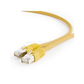 GEMBIRD RJ45 CAT6A S/FTP - RJ45 CAT6A S/FTP M/M adatkábel 1m sárga LSZH PP6A-LSZHCU-Y-1M small