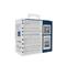 GEMBIRD TA-ACPDQC20-01-W 2-port USB fast charger with pass-through AC socket 20W White TA-ACPDQC20-01-W small