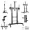 GEMBIRD TVS-100T-02 Height adjustable TV floor stand with caster wheels 60