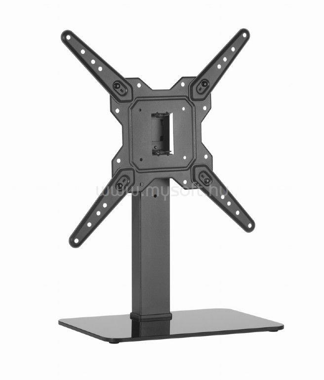 GEMBIRD TVS-D55S-01 Tabletop TV stand (swivel) 23"-55" Black