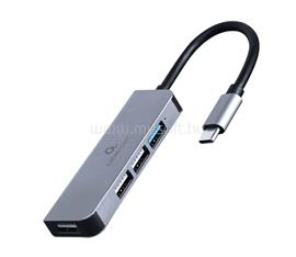 GEMBIRD UHB-CM-U3P1U2P3-01 4-port USB type-C Hub 1 x USB 3.1 + 3 x USB2.0 UHB-CM-U3P1U2P3-01 small