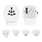 GEMBIRD Universal travel power adapter 20W White TPA-1A2C20-02-W small