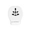 GEMBIRD Universal travel power adapter 20W White TPA-1A2C20-02-W small