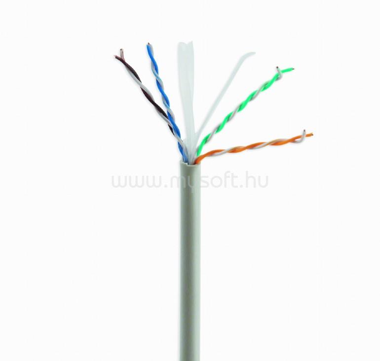 GEMBIRD UPC-6004SE-SOL/100 cat6e tömör árnyékolatlan UTP patch kábel 100 m (szürke)