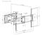 GEMBIRD WM-120ST-01 Full-motion TV wall mount 60
