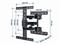 GEMBIRD WM-65ST-01 Full-motion TV wall mount 32