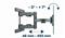 GEMBIRD WM-80ST-01 Full-motion TV wall mount 40