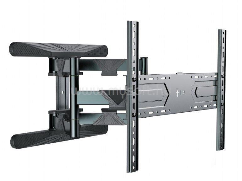 GEMBIRD WM-80ST-01 Full-motion TV wall mount 40"-80" Black