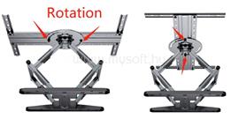 GEMBIRD WM-80STR-01 Rotating full motion TV wall mount 40