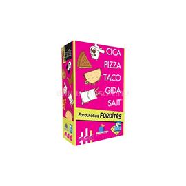 GÉMKER-GÉMKLUB Cica, pizza, taco, gida, sajt - Fordulatos fordítás kártyajáték BLU34850 small