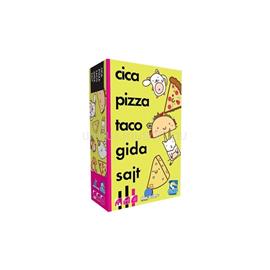 GÉMKER-GÉMKLUB Cica, pizza, taco, gida, sajt kártyajáték BLU34813 small