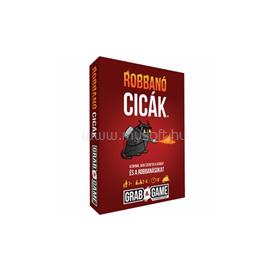 GÉMKER-GÉMKLUB Robbanó cicák - Mini társasjáték EXP10010 small