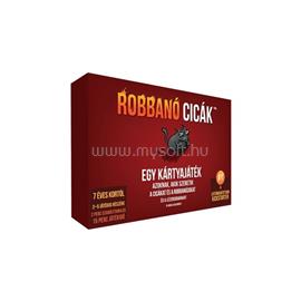 GÉMKER-GÉMKLUB Robbanó cicák kártyajáték EXP10003 small