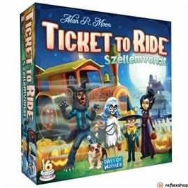 GÉMKER-GÉMKLUB Ticket to Ride - Szellemvonat társasjáték ASM34717 small