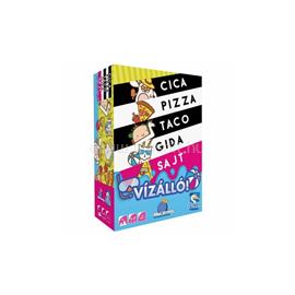 GÉMKER-GÉMKLUB Vízálló cica, pizza, taco, gida, sajt kártyajáték BLU34870 small