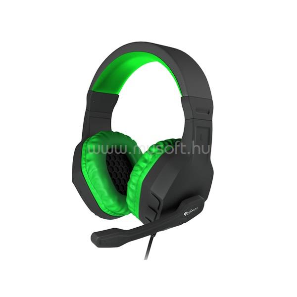 GENESIS Argon 200 2.0 gamer headset (zöld-fekete)