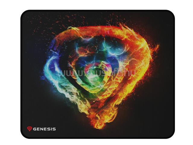GENESIS Carbon 500 M FIRE G2 Gamer egérpad, fekete