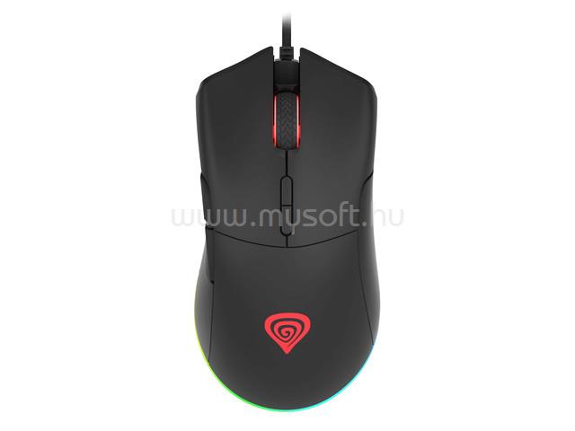 GENESIS Krypton 290 gamer vezetékes egér (fekete)