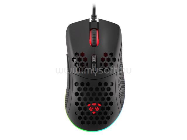 GENESIS KRYPTON 555 gamer vezetékes egér (fekete)