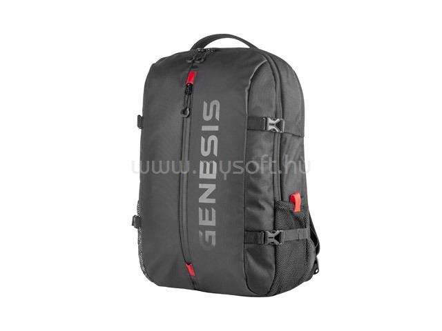 GENESIS LAPTOP HÁTIZSÁK PALLAD 410 FEKETE 15.6"