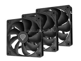GENESIS OXAL 120 fekete ventilátor 3 db-os csomag NGF-2043 small