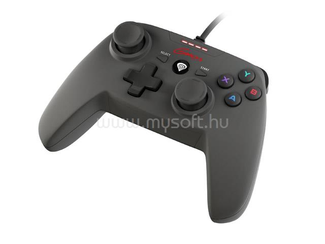 GENESIS P58 játékvezérlo PC/PS3 (fekete)