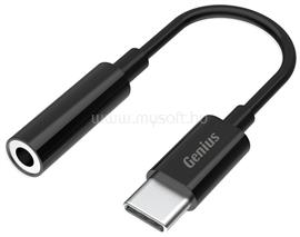 GENIUS ACC-C100 3,5mm audio jack to USB-C Black GENIUS_32590012400 small