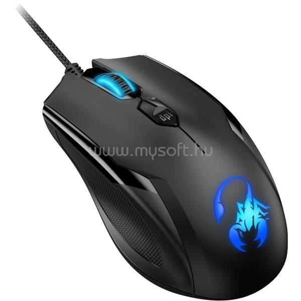 GENIUS Ammox X1-600 gamer vezetékes egér (fekete)