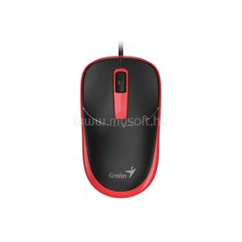 GENIUS DX-123 vezetékes egér (fekete/piros) GENIUS_DX_123_USB_BLACK_RED small