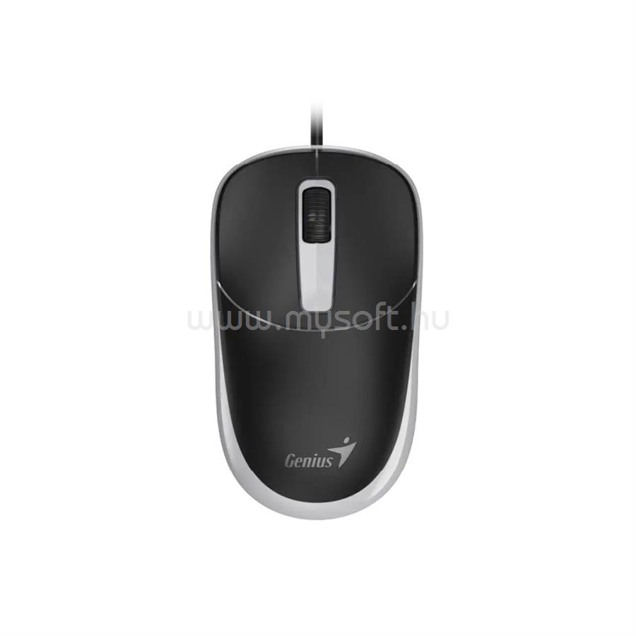 GENIUS DX-123 Wired Mouse Black/Grey USB-C