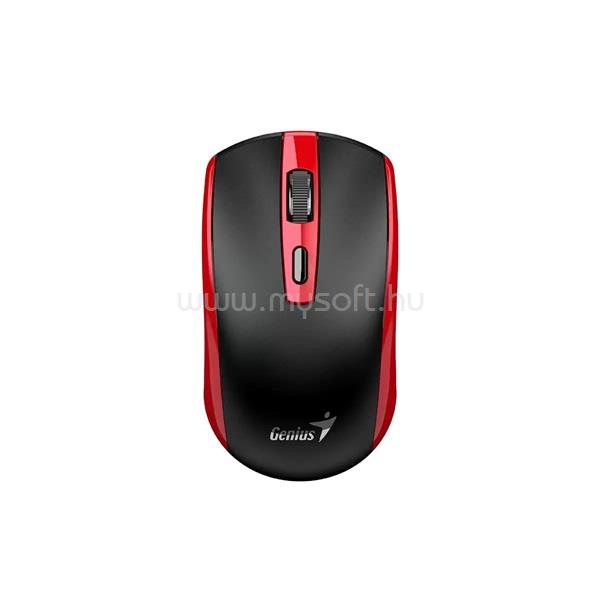 GENIUS ECO-8150 vezeték nélküli tölthető Copilot egér (piros)
