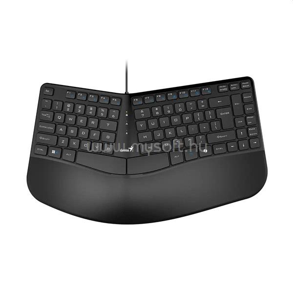 GENIUS Ergo KB-700 vezetékes billentyűzet (magyar, fekete)