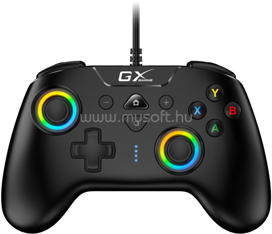 GENIUS GX-23UV vezetékes gamepad (fekete)