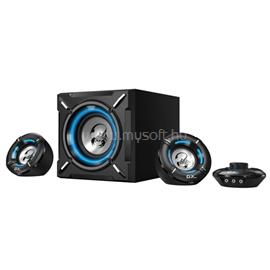 GENIUS Hangszóró 2.1 - SW-G2.1 1000 (3.5mm Jack, RCA, Line-In, Mic, 26W, fekete) GENIUS_31730043400 small