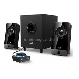 GENIUS Hangszóró 2.1 - SW-G2.1 300X (3.5mm Jack, RCA, Line-In, Mic, fekete) 31730041400 small