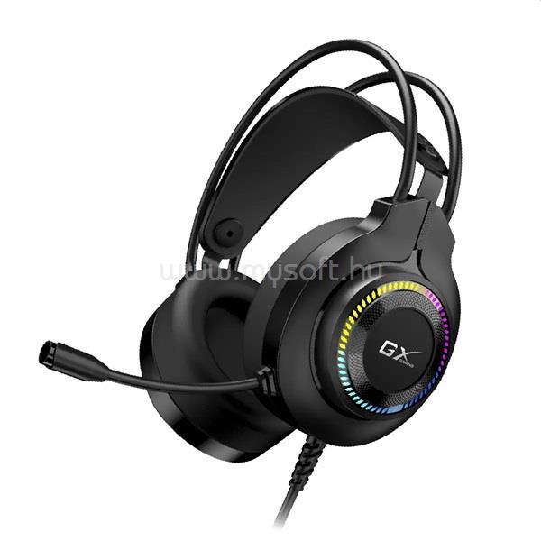 GENIUS HS-GX580U vezetékes gamer headset (fekete)