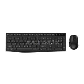 GENIUS KM-8206S vezeték nélküli billentyűzet + egér angol lokalizáció (fekete) GENIUS_31340017400 small