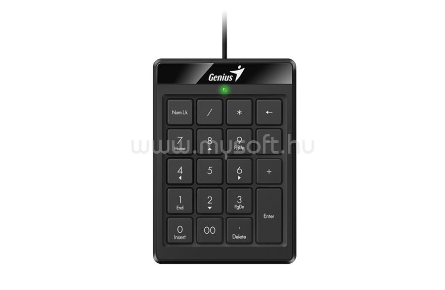 GENIUS Numpad 110 Slim numerikus vezetékes billentyűzet (fekete)