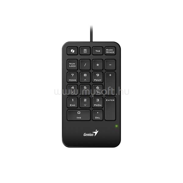 GENIUS NumPad 125 USB-A vezetékes numerikus billentyűzet Copilot gombbal