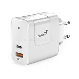 GENIUS PD-65AC 65W USB/Type-C fehér hálózati adapter GENIUS_32590010400 small