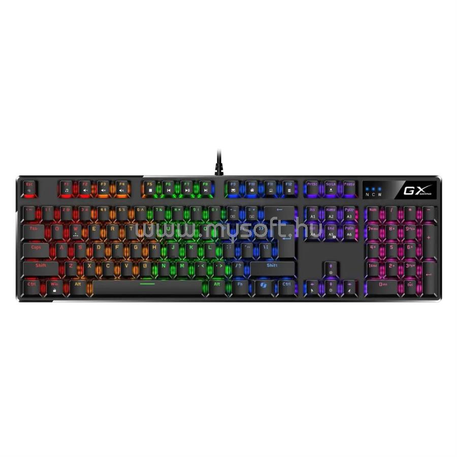 GENIUS Scorpion K12 Gaming Keyboard Black HU