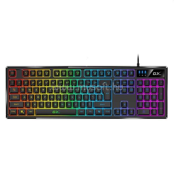 GENIUS Scorpion K7 RGB/AI gamer vezetékes billentyűzet (magyar, fekete)
