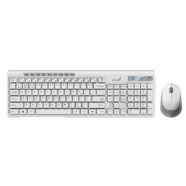 GENIUS SlimStar 8230 vezeték nélküli billentyűzet + egér (magyar, fehér) GENIUS_31340015404 small