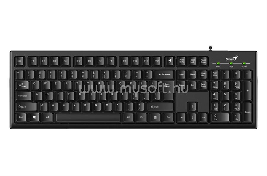GENIUS Smart KB-100 billentyűzet fekete USB