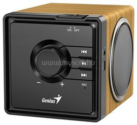 GENIUS SP-916BT Bluetooth Speaker Pine Wood GENIUS_31730057400 small