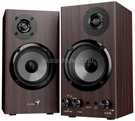 GENIUS SP-HF520BT Bluetooth Speaker Dark Wood GENIUS_31730054401 small