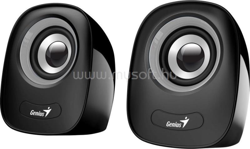 GENIUS SP-Q160 2.0 hangszóró Black/Iron Gray